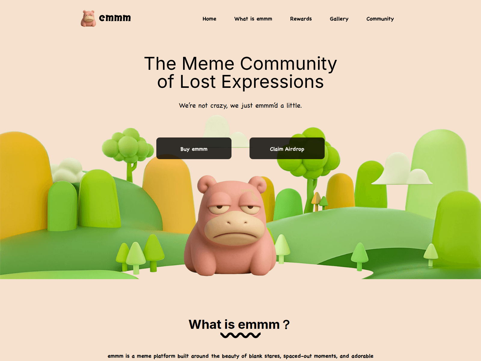 Screenshot of connect.emmmhub.world