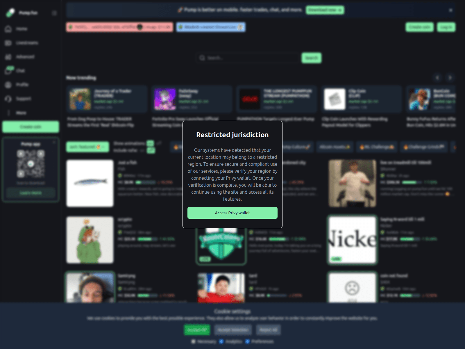 Screenshot of pumpfun.us.com