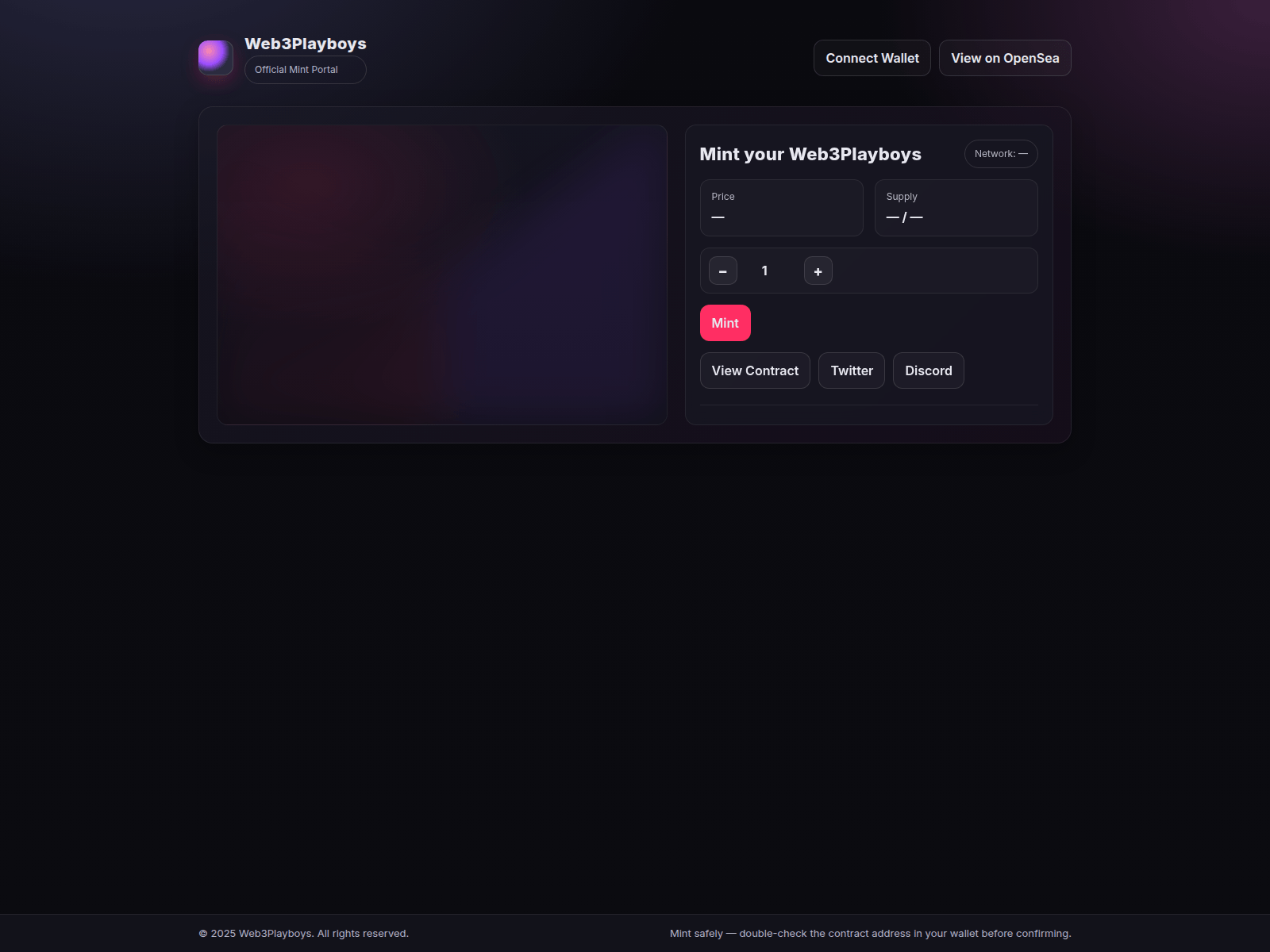 Screenshot of playboysmint.info