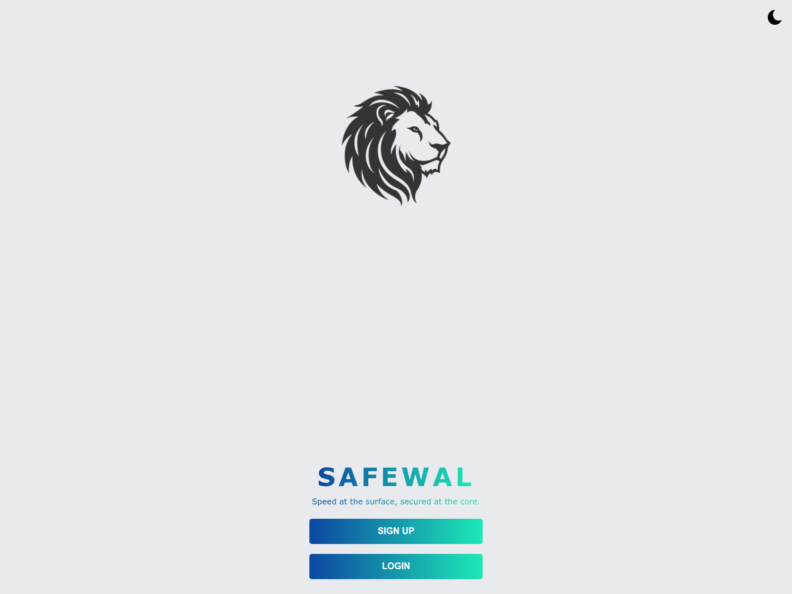 Screenshot of safewal.com