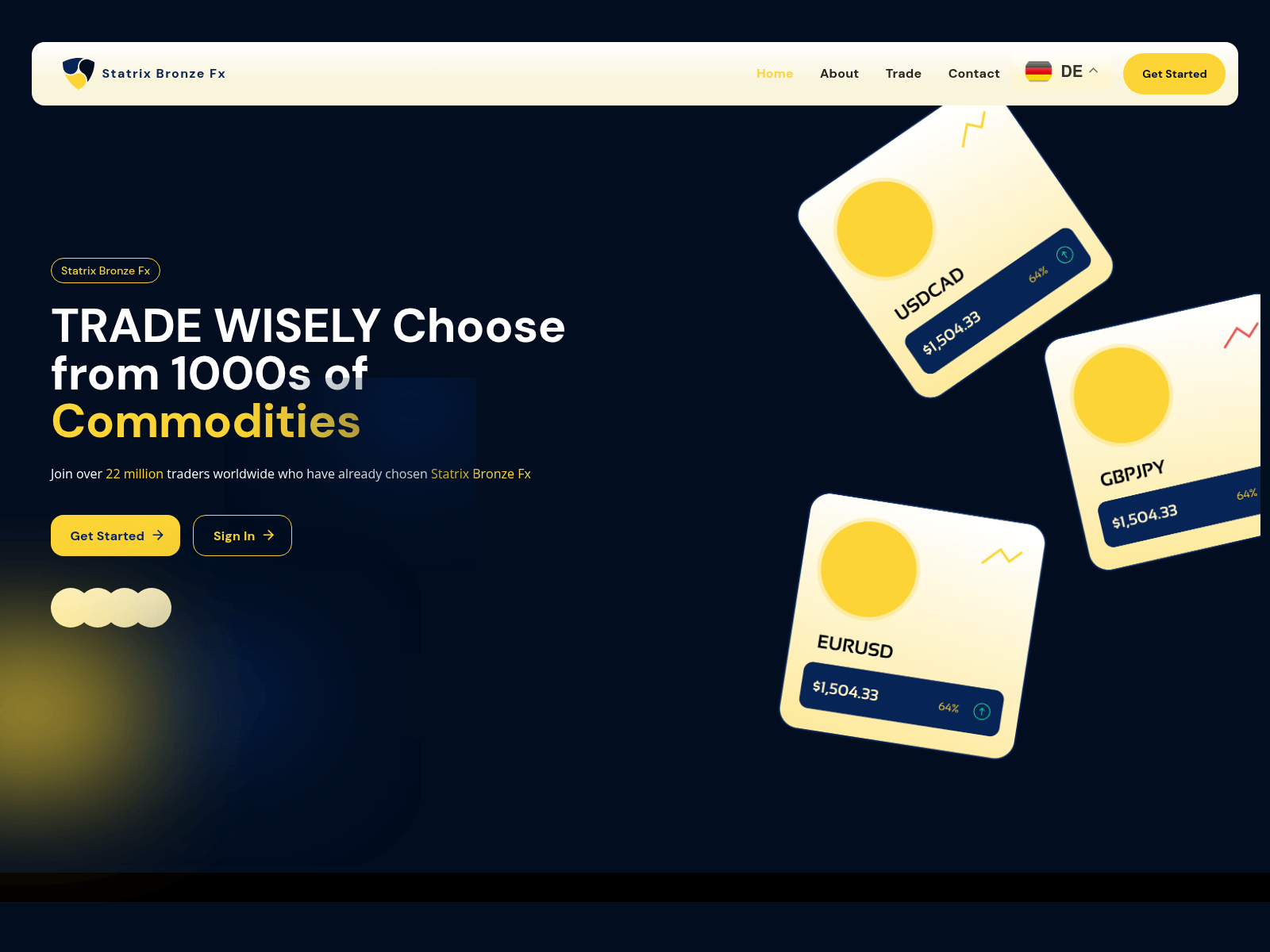 Screenshot of statrixbronzefx.xyz.fxprimeinvest.com
