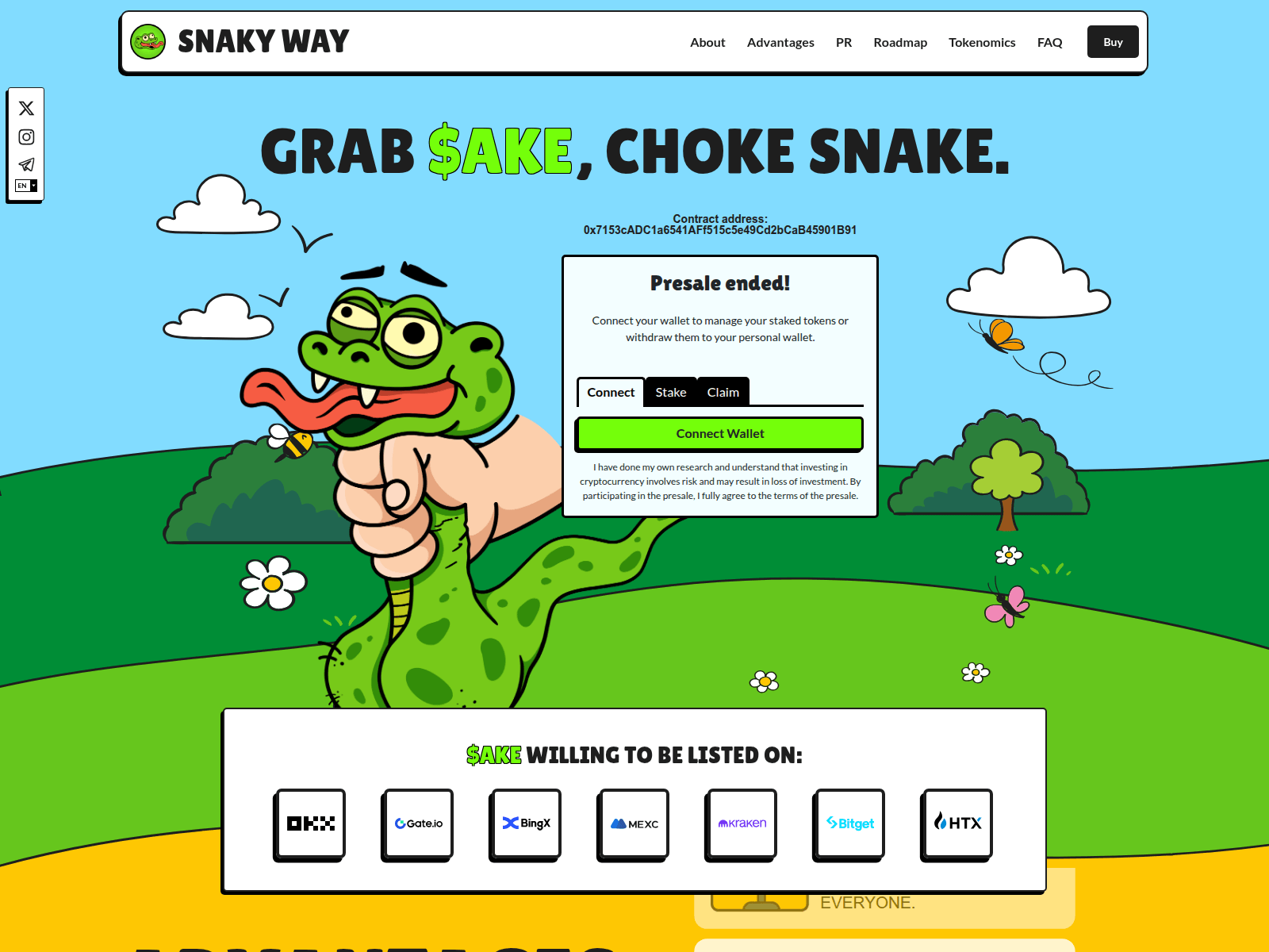 Screenshot of app.dashboard-snakyway.com