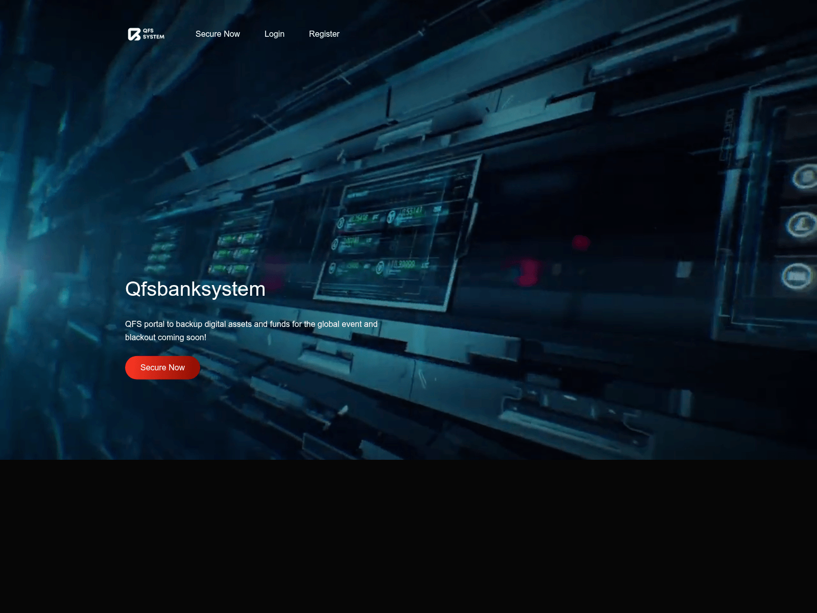 Screenshot of quantumledgersecv.com