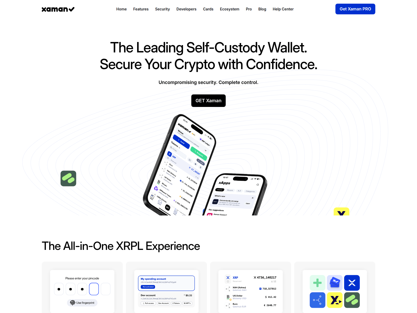 Screenshot of wallet-xaman.app