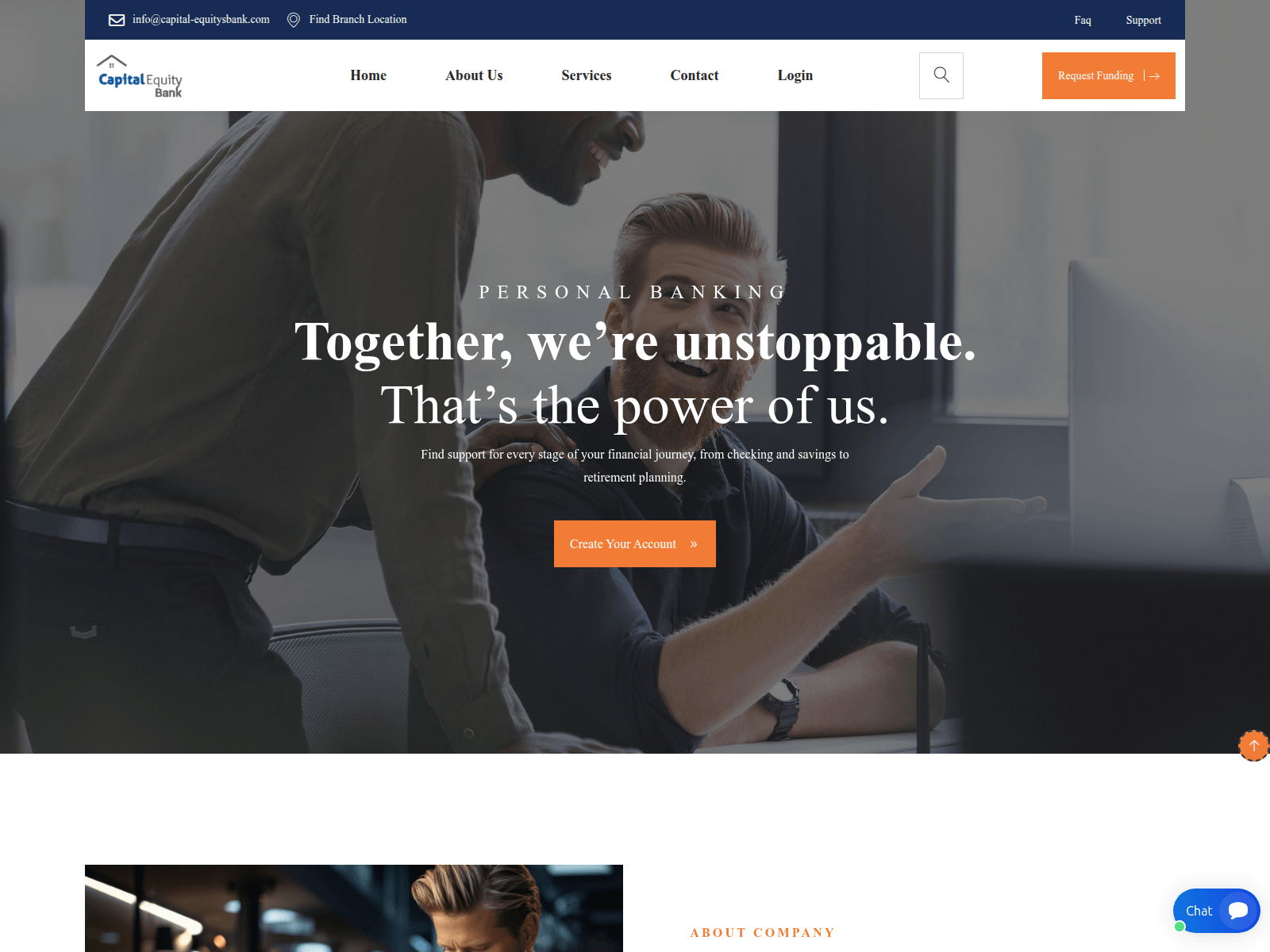 Screenshot of capital-equitysbank.com
