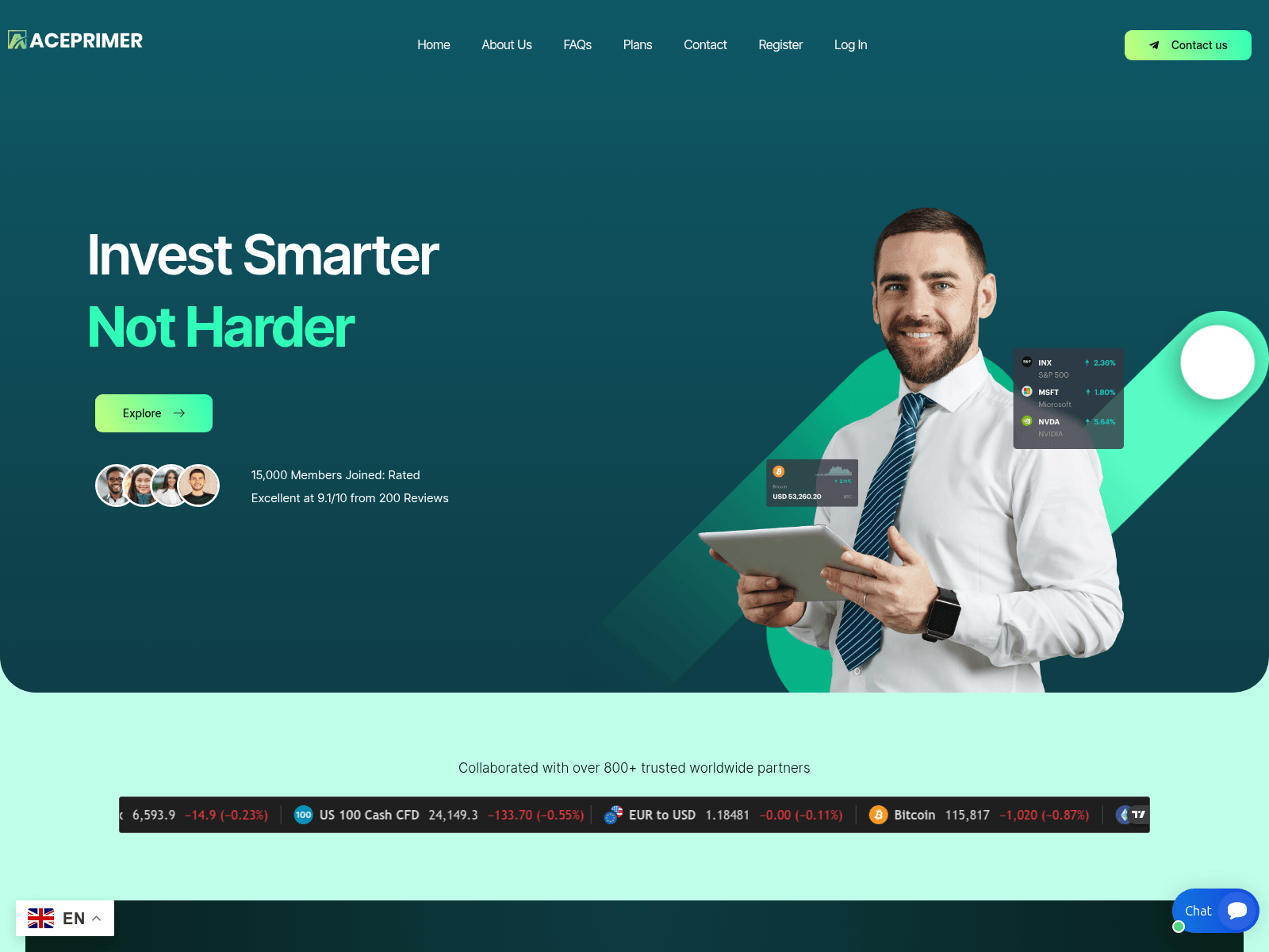 Screenshot of aceprimer.com