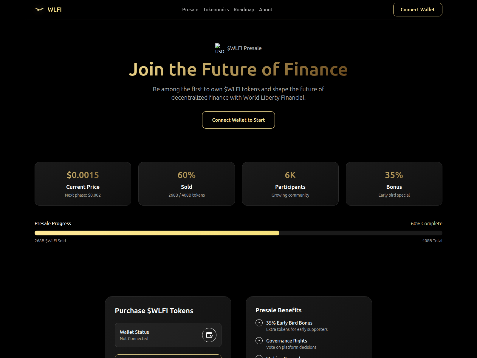 Screenshot of wlfisol.com