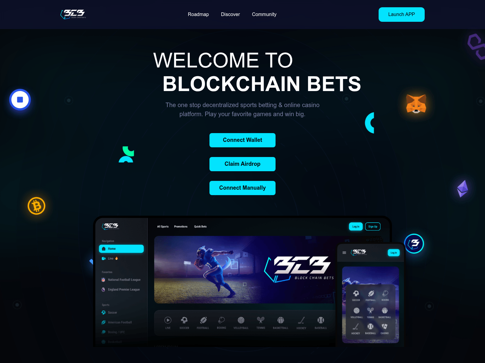 Screenshot of blockchainbetsclub-ai.pages.dev