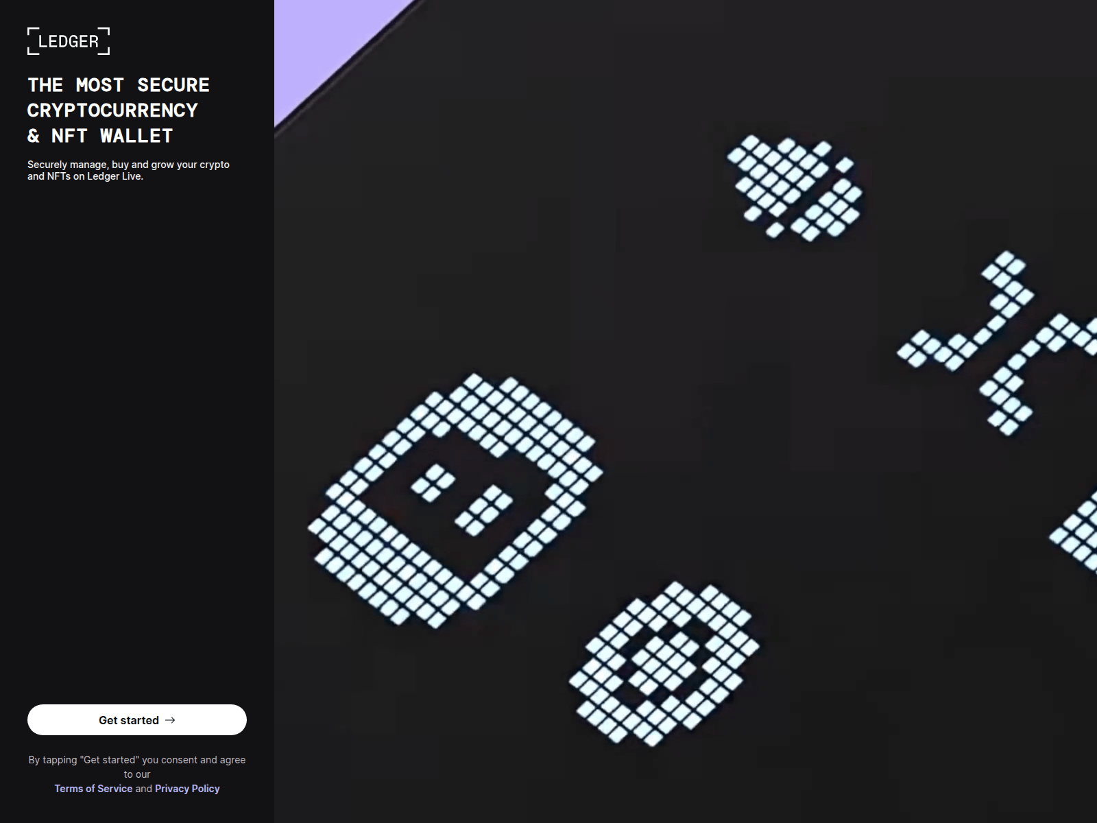 Screenshot of new-ledgerlive.com.t-trezorwallet.com