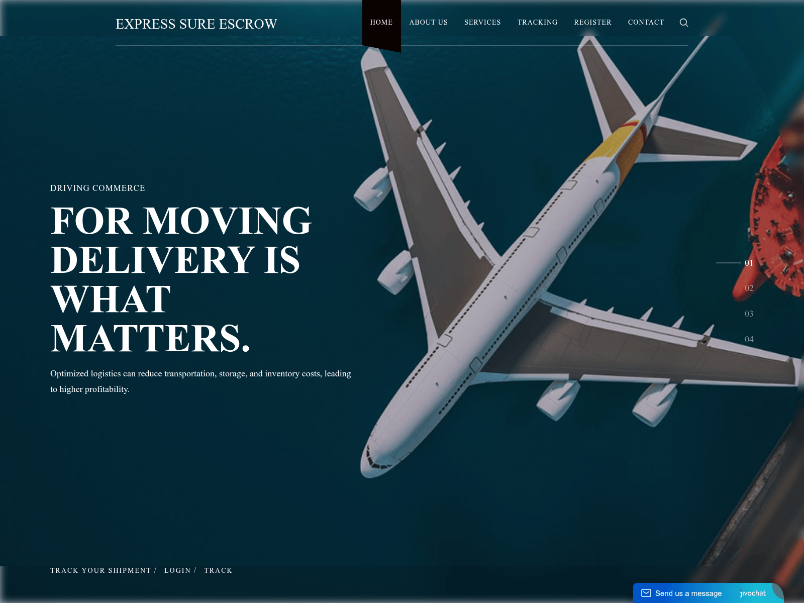 Screenshot of expresssureexcrow.co.uk