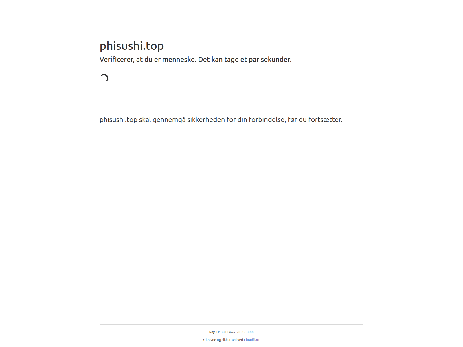 Screenshot of phisushi.top