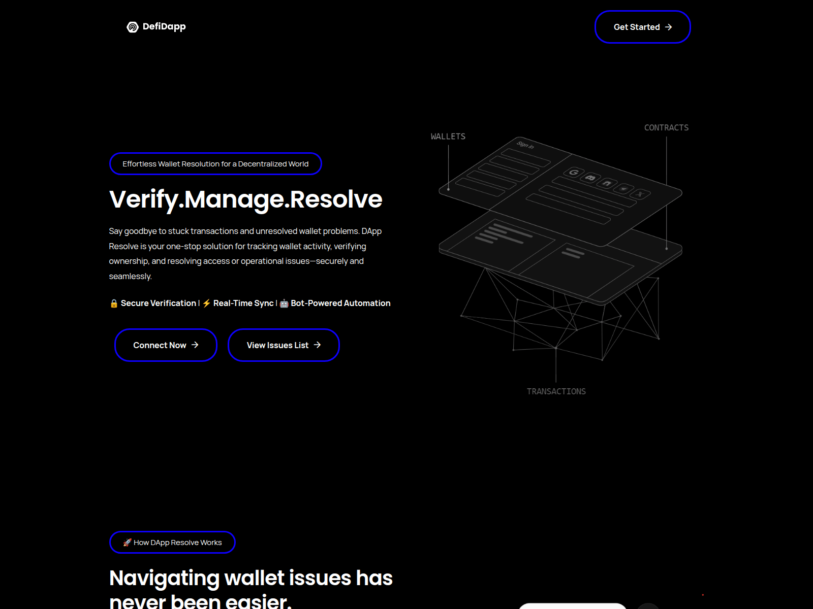 Screenshot of defidappchainly.com
