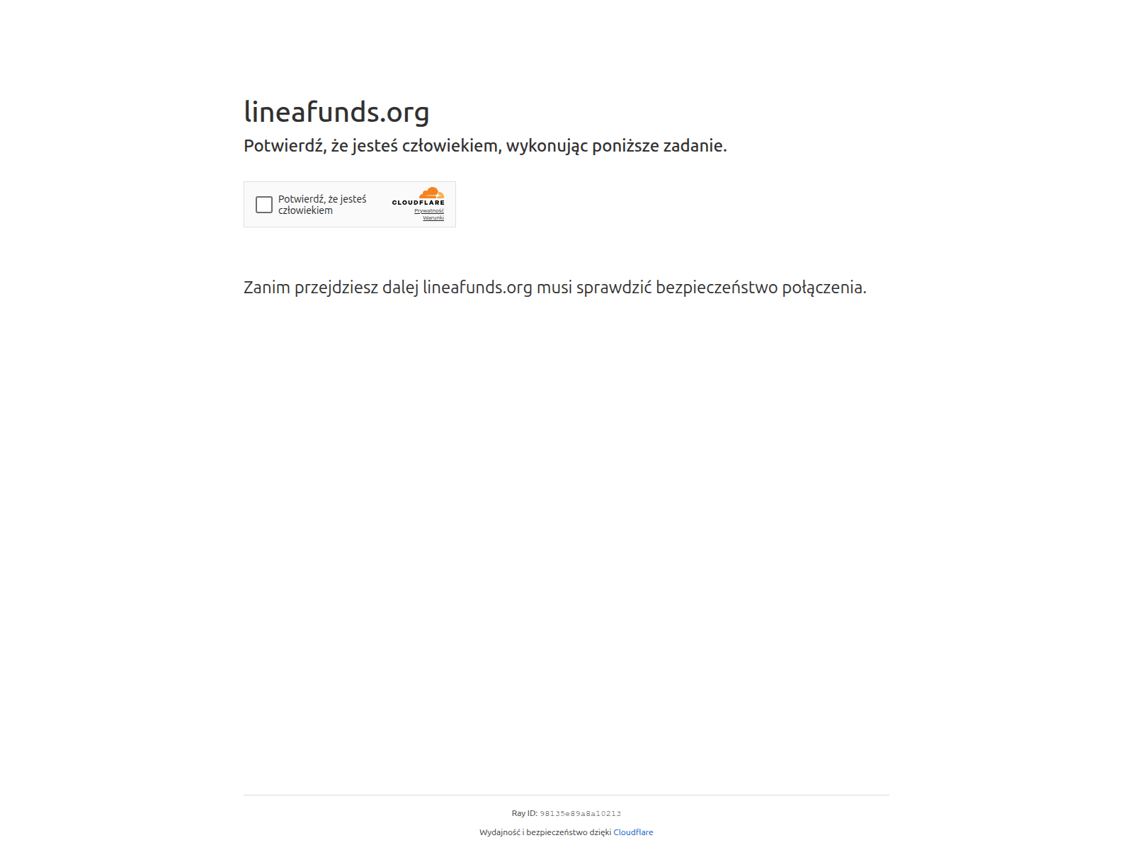 Screenshot of lineafunds.org