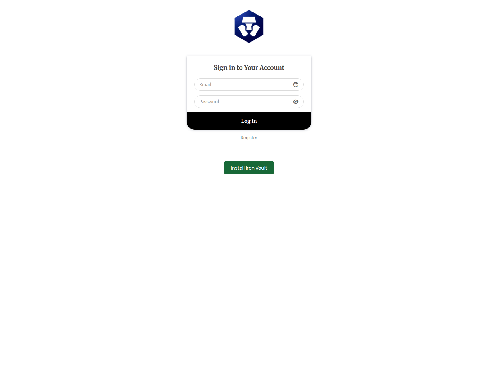 Screenshot of offchain-wallet.com