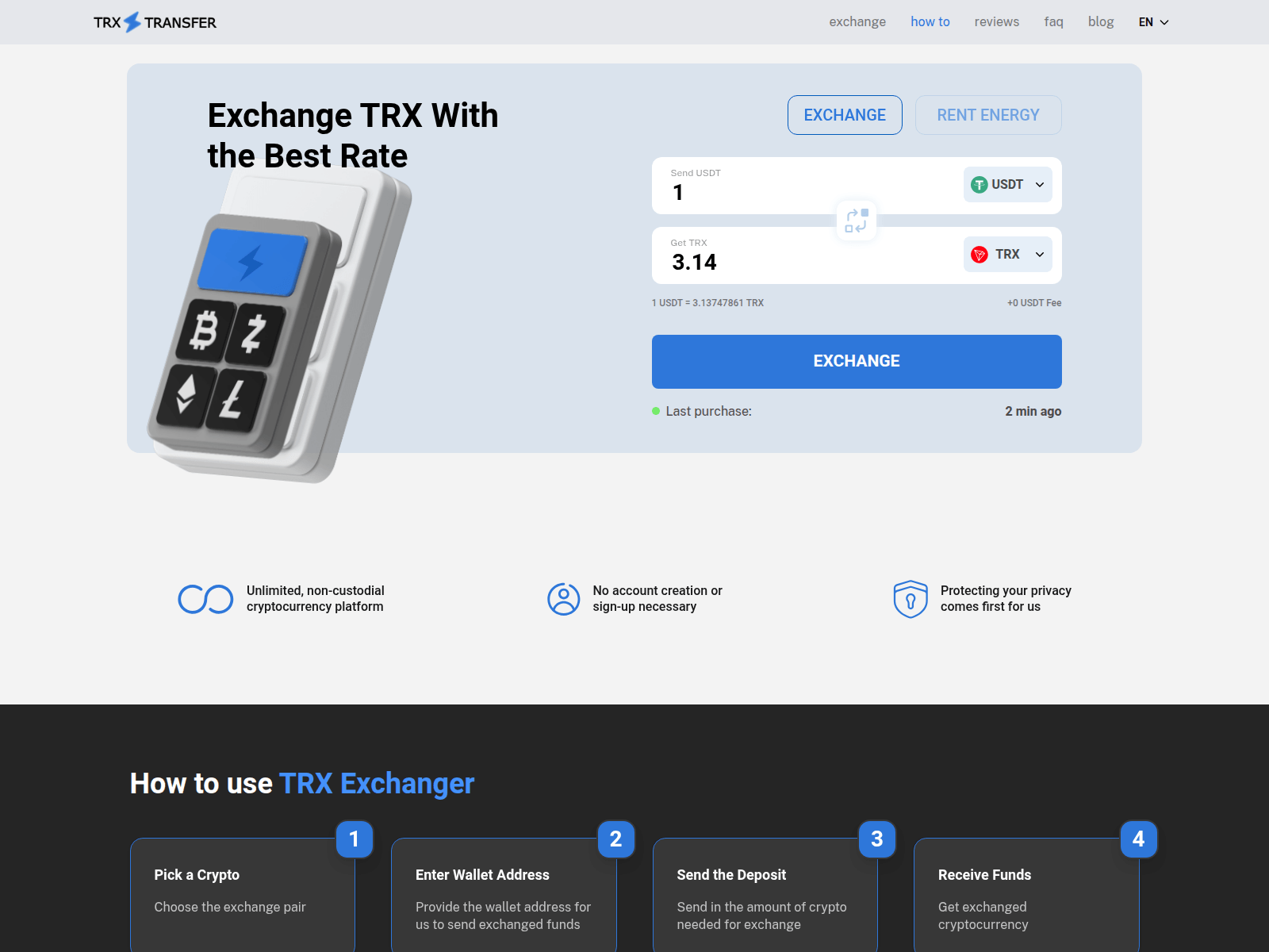 Screenshot of trx-transfer.org