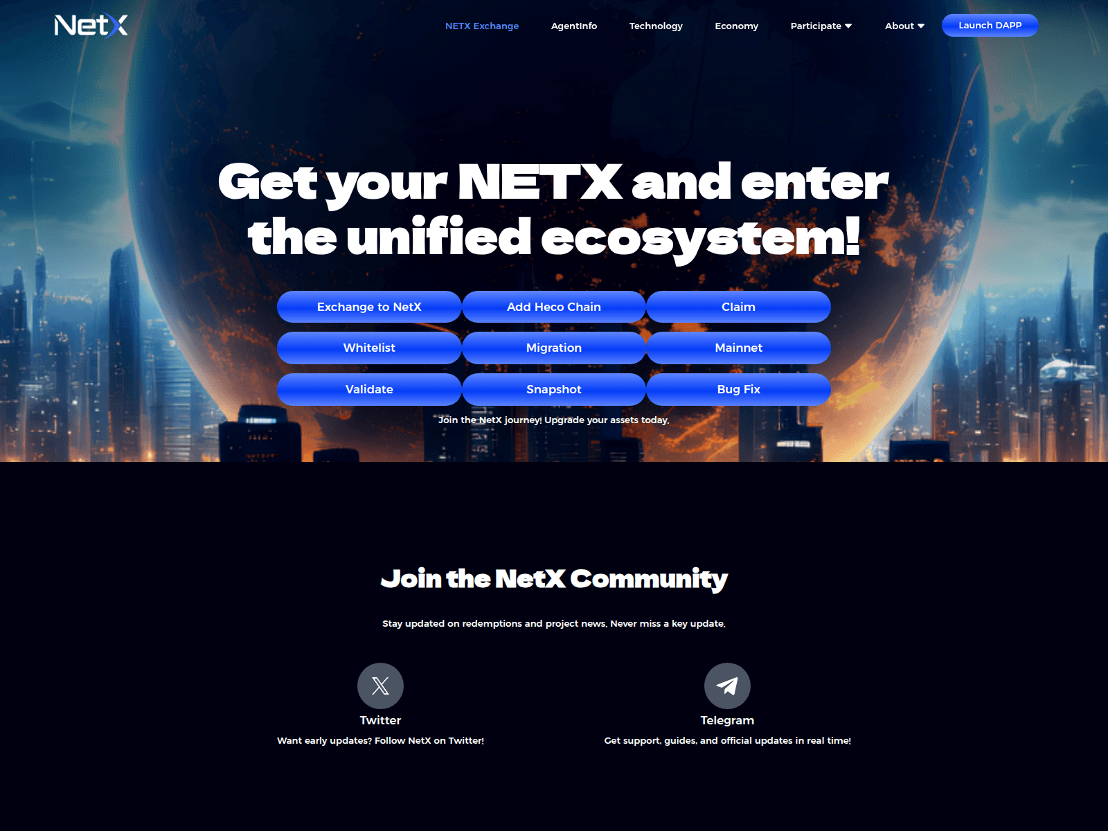 Screenshot of netxworld.xyz