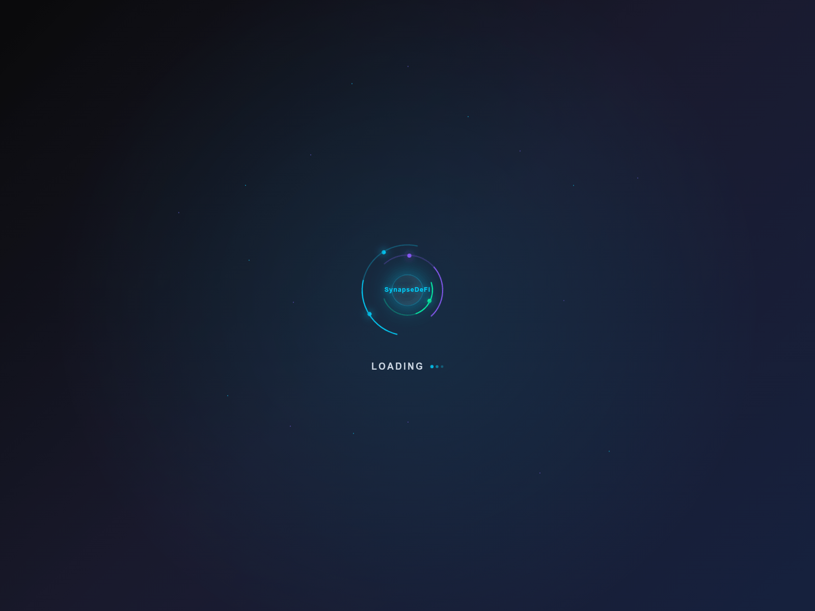 Screenshot of synapsedefi.xyz