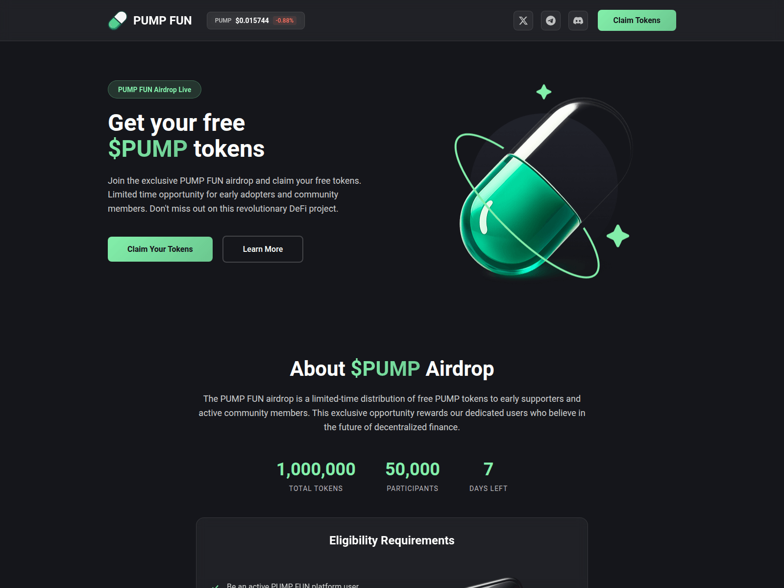 Screenshot of pumpfunrewards.web.app