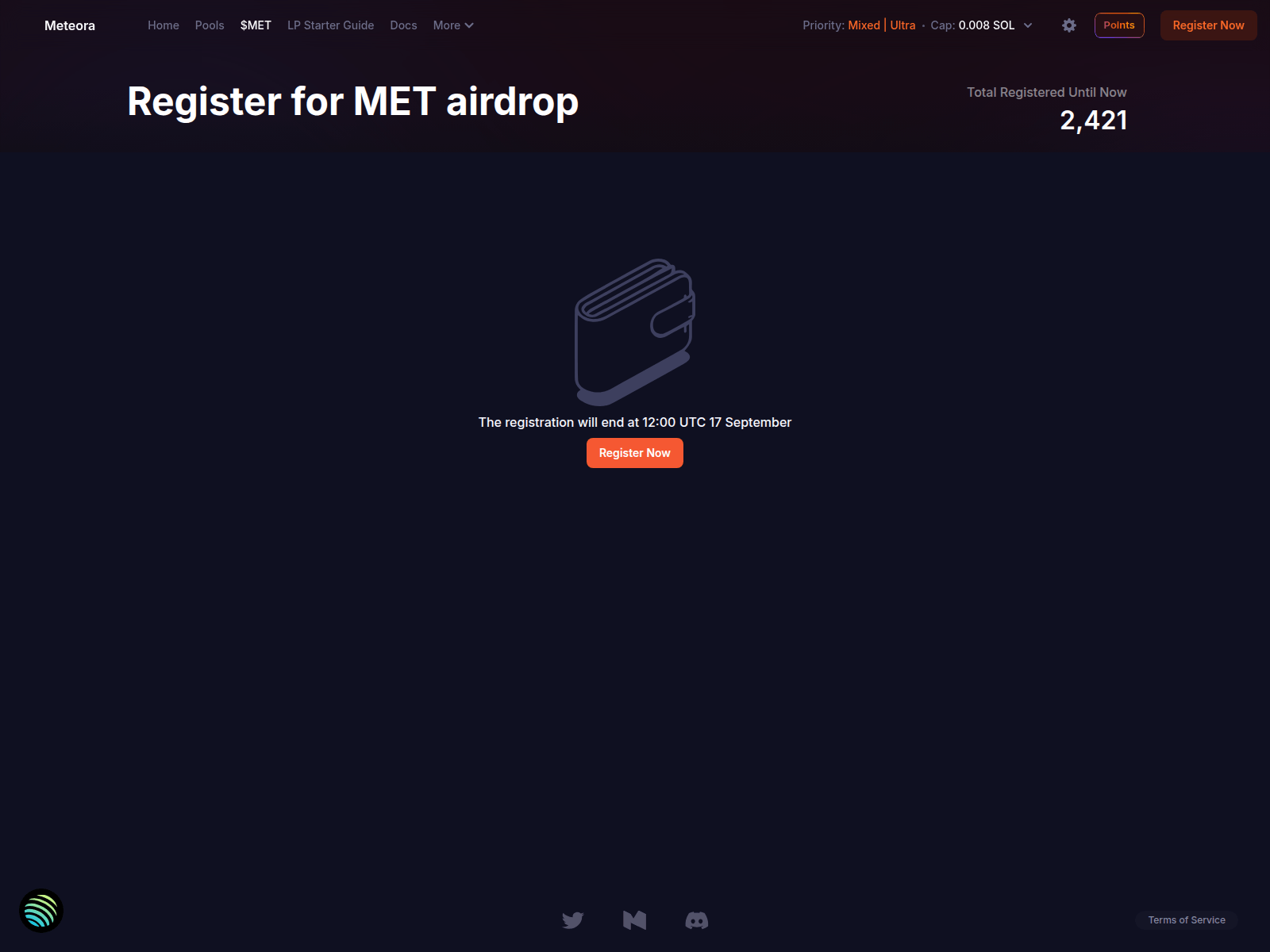 Screenshot of met-meteora.com