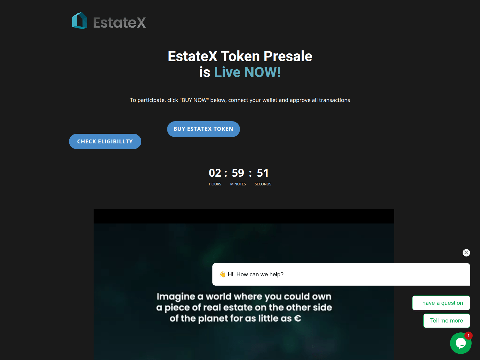 Screenshot of estatex-sale.net