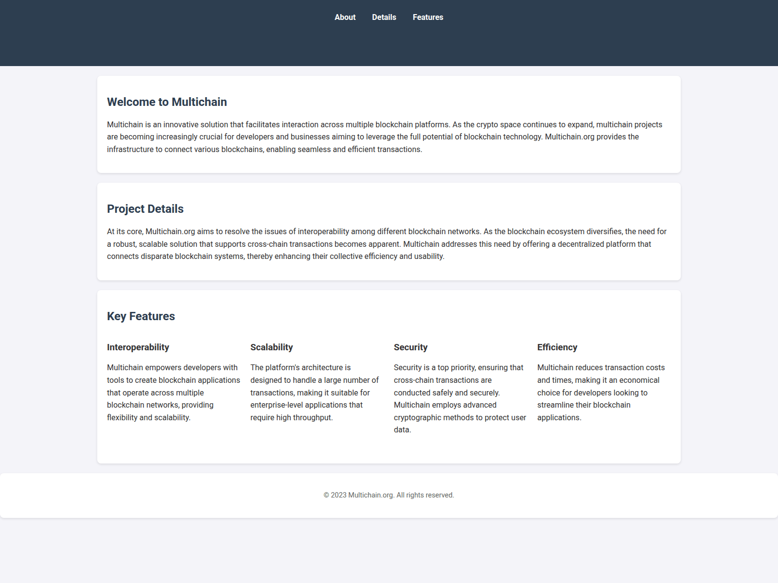 Screenshot of multichainapp.live