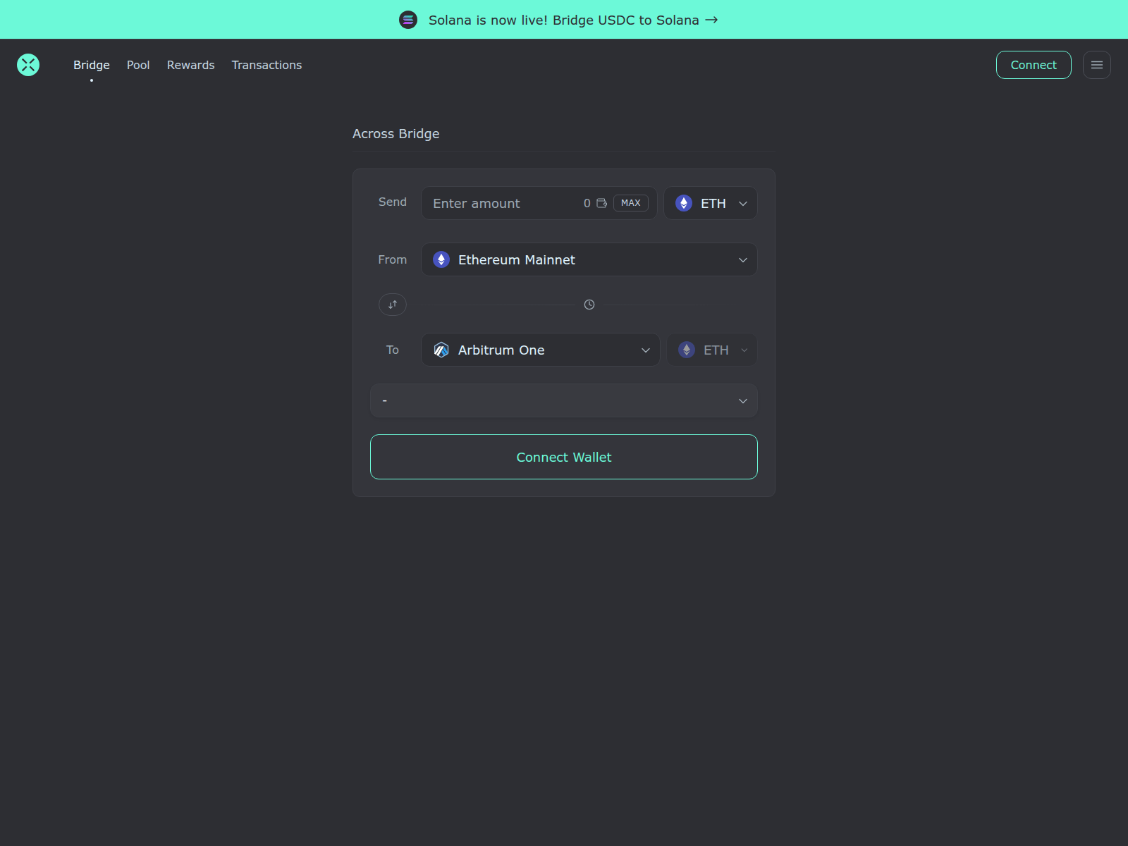 Screenshot of acrosstobredge.org