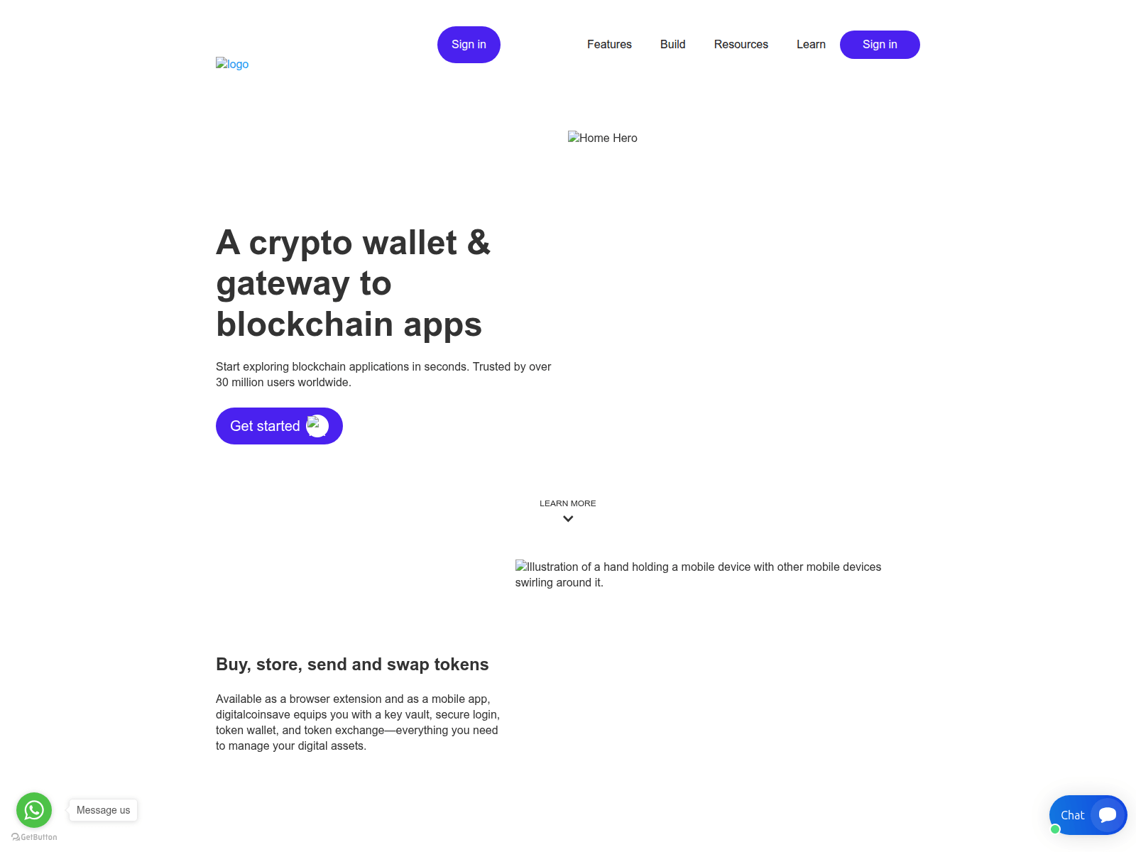 Screenshot of digitalcoinsave.com