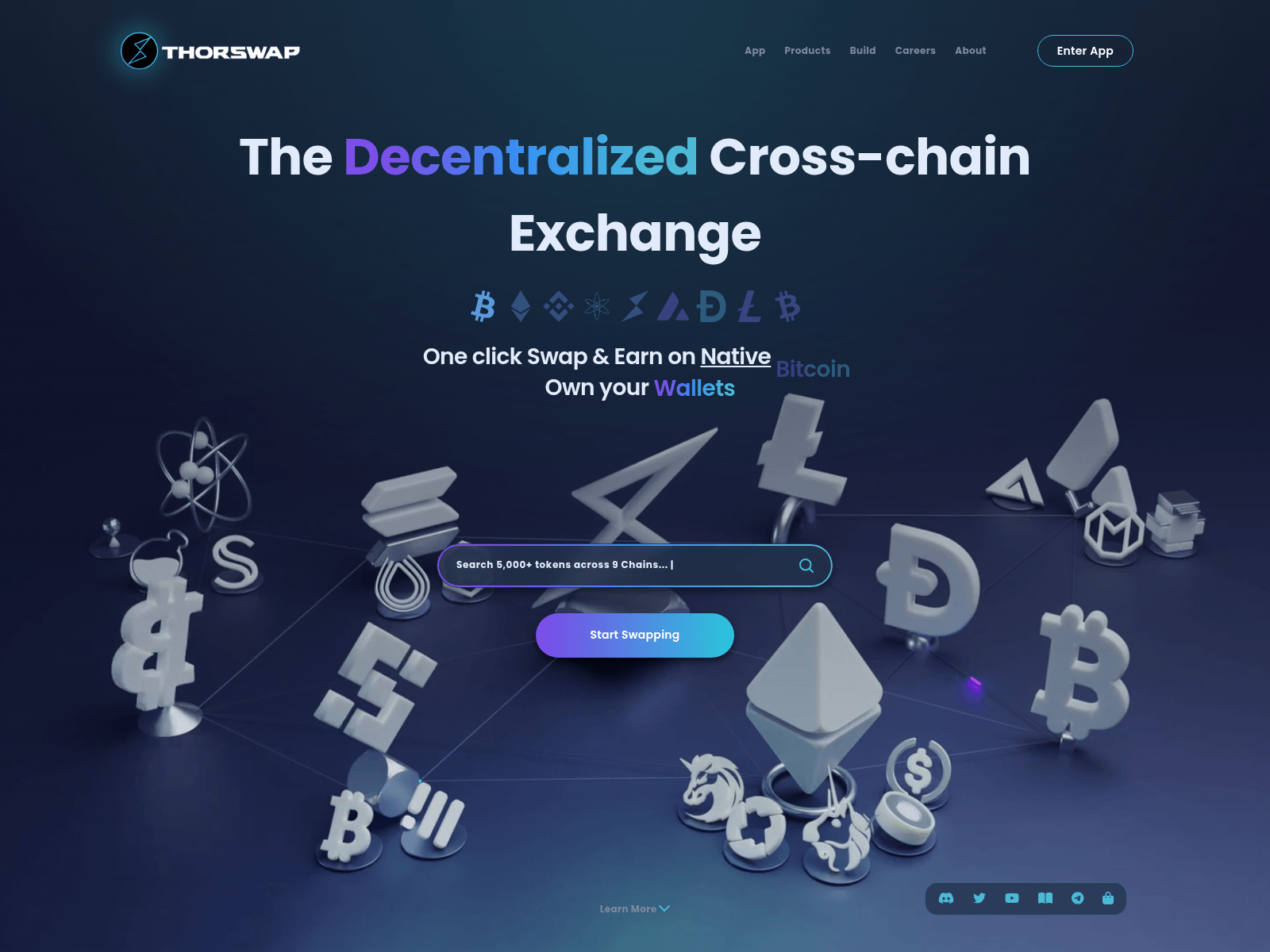 Screenshot of thorswap.world