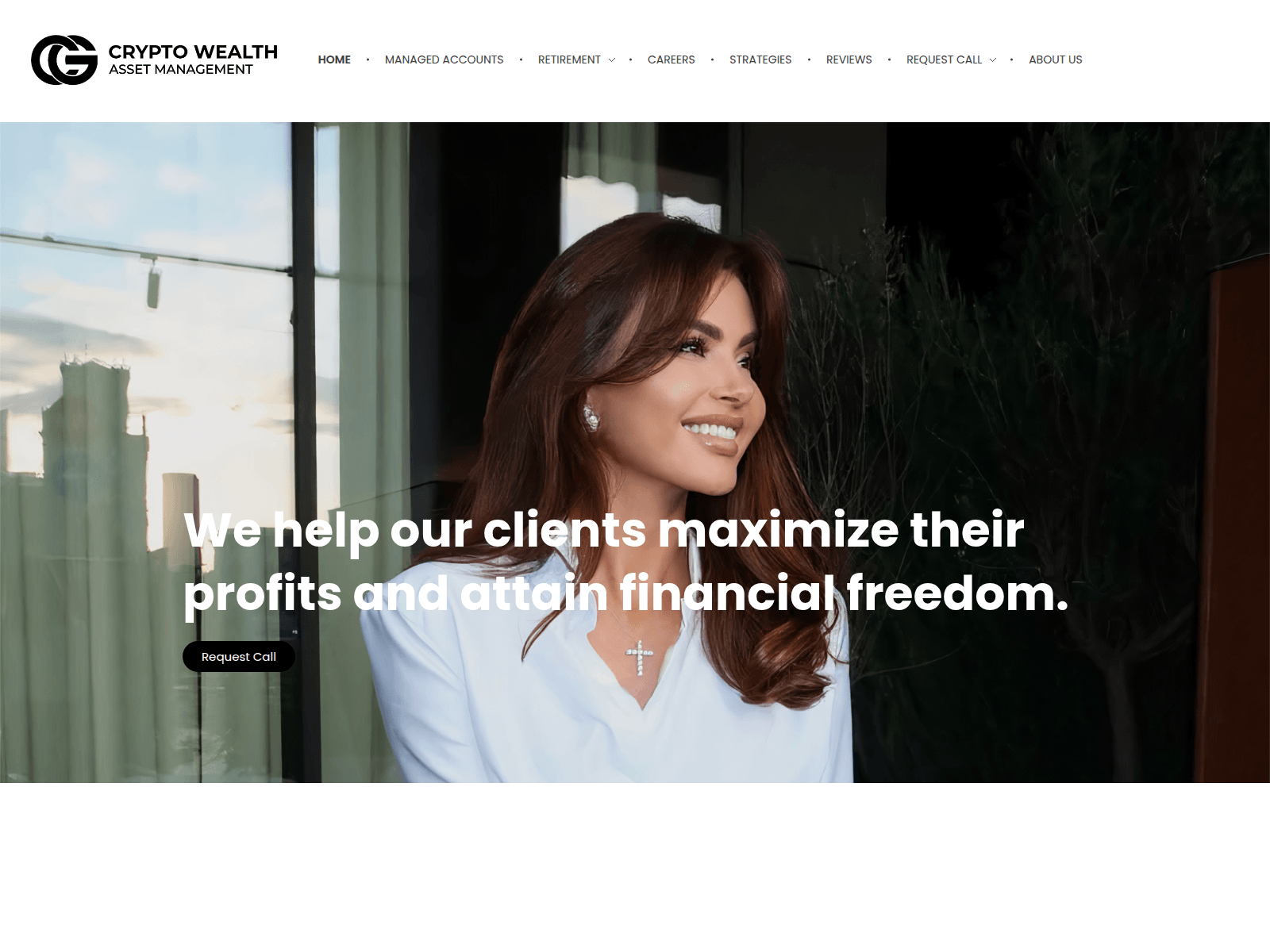 Screenshot of cgcryptowealth.com