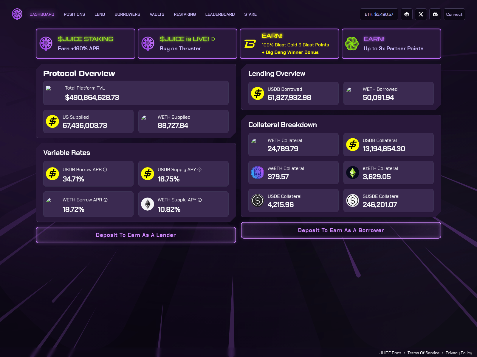 Screenshot of appjuicefinance.pages.dev