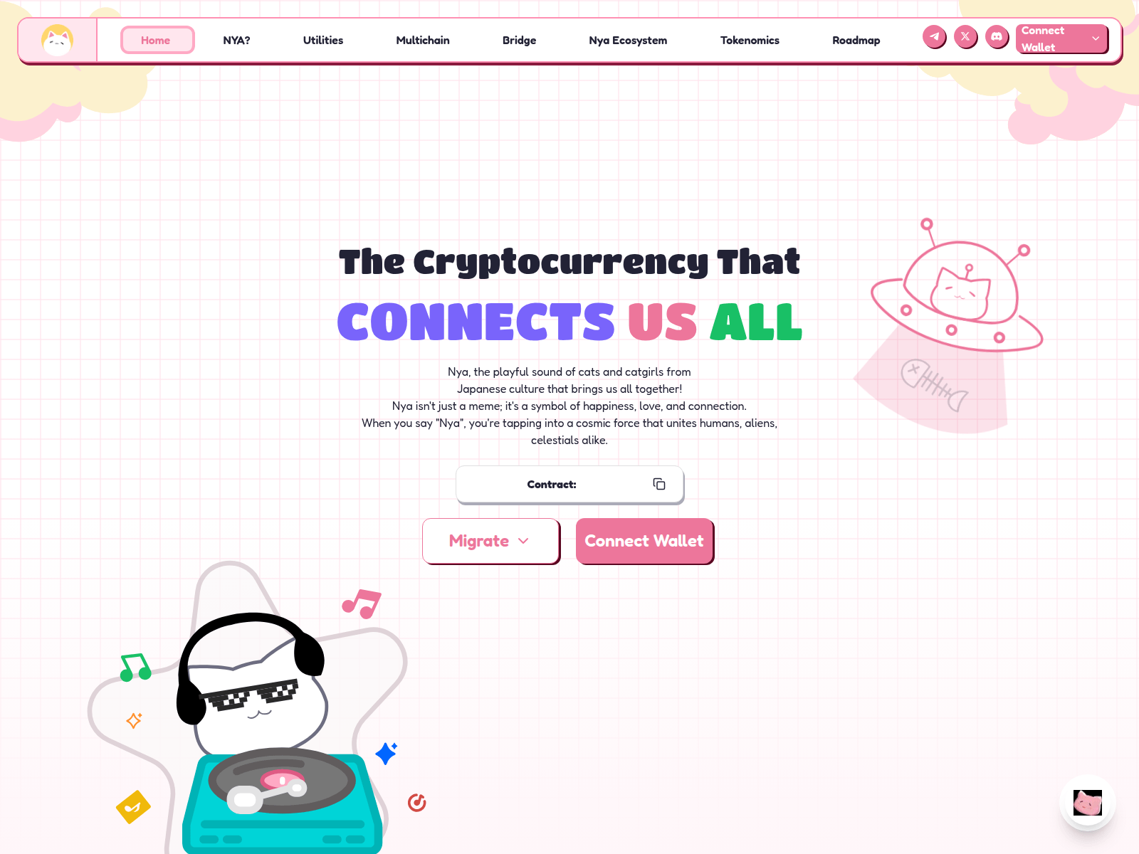 Screenshot of nyachain.pages.dev