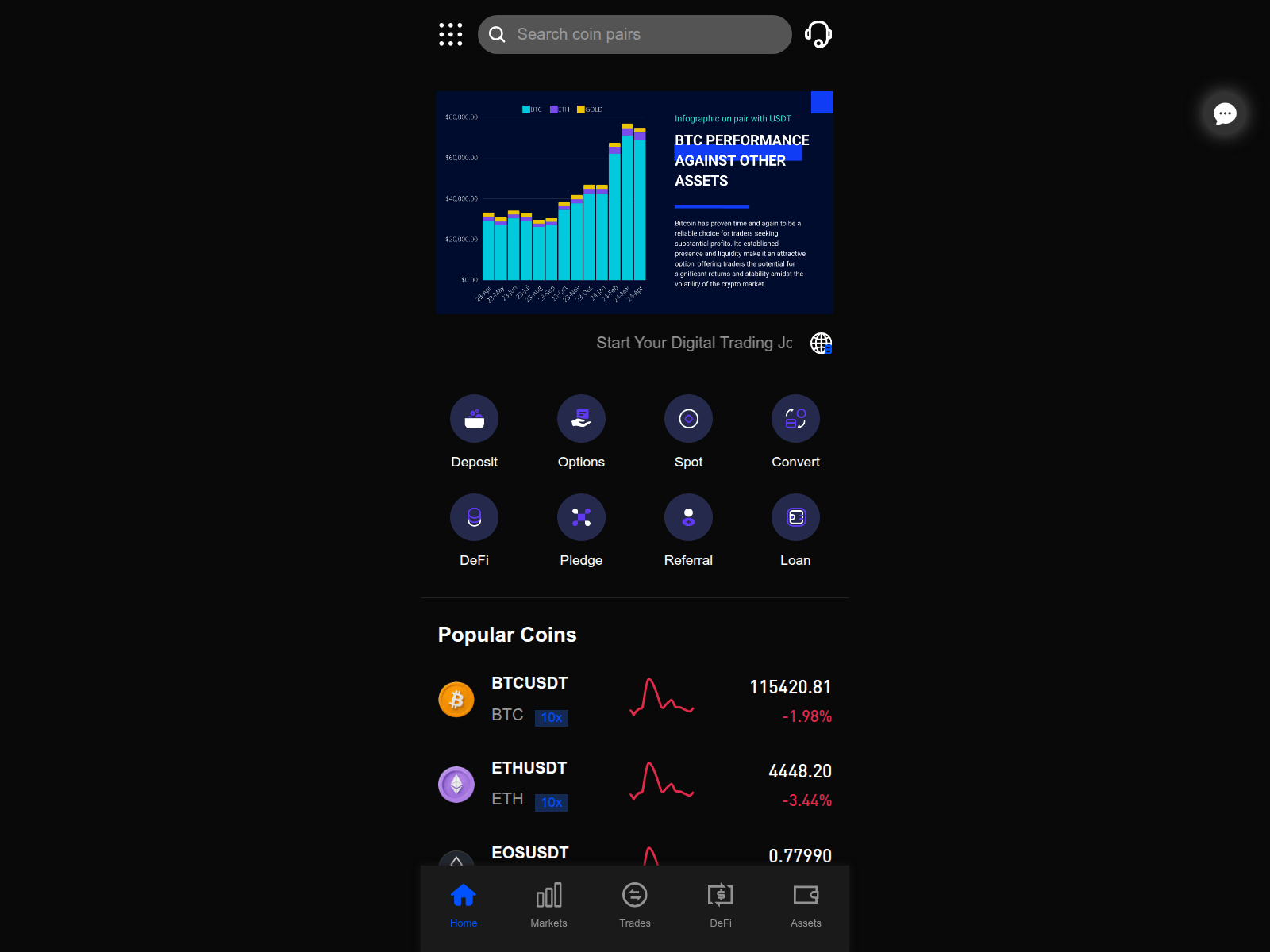 Screenshot of trustbase.cx