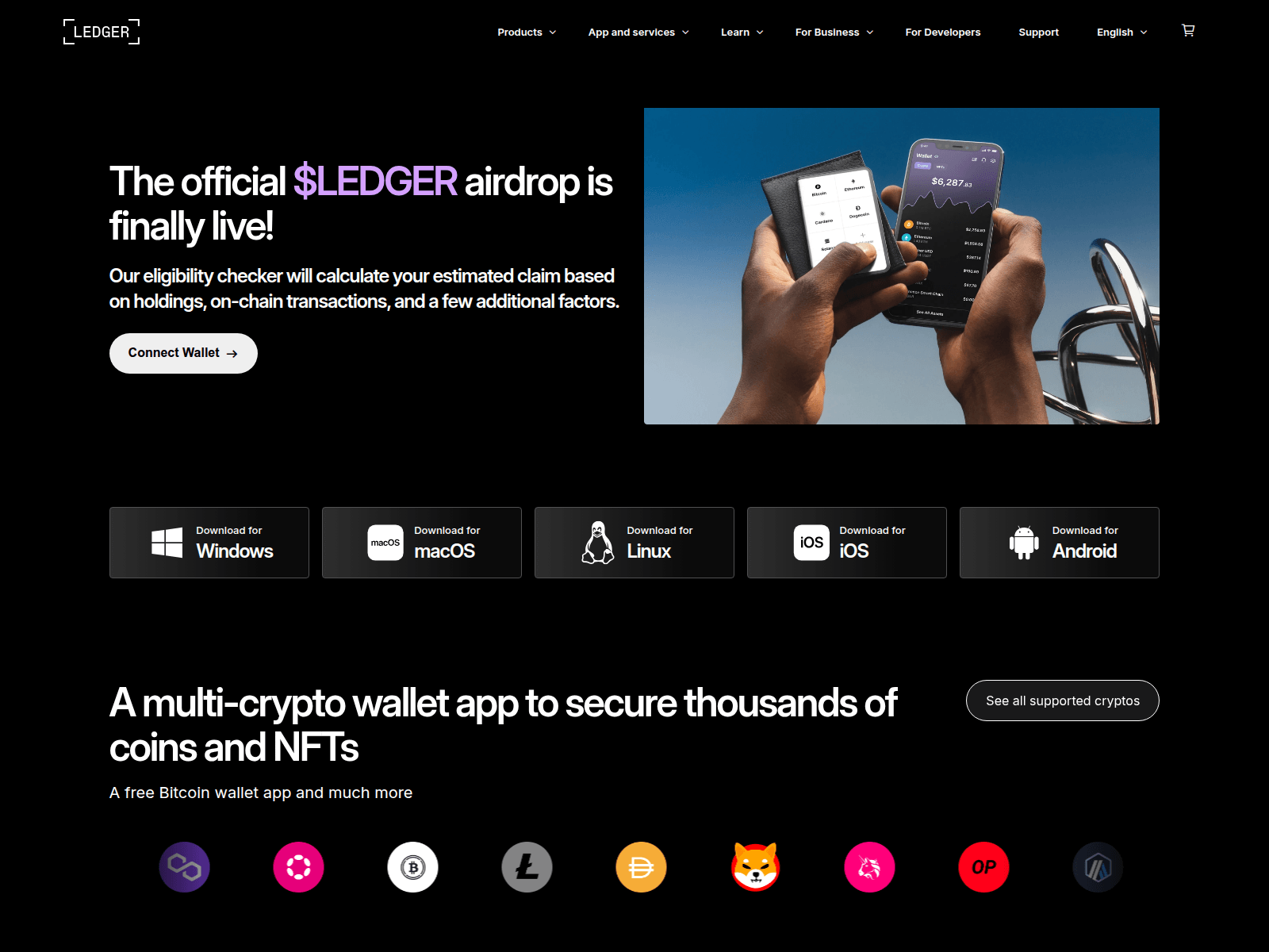 Screenshot of web3-airdrop.su