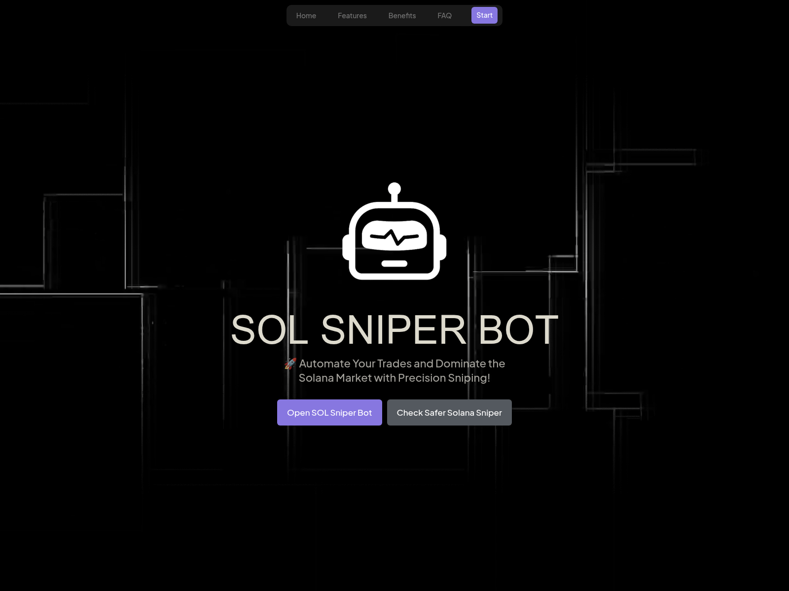 Screenshot of sniper.open-sol.cc
