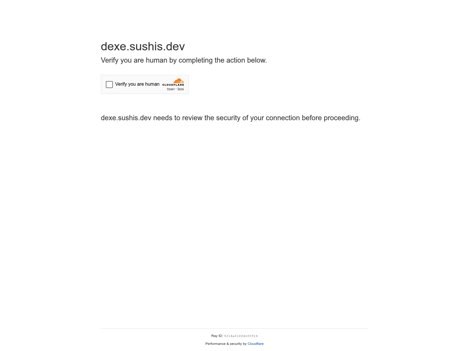 Screenshot of dexe.sushis.dev