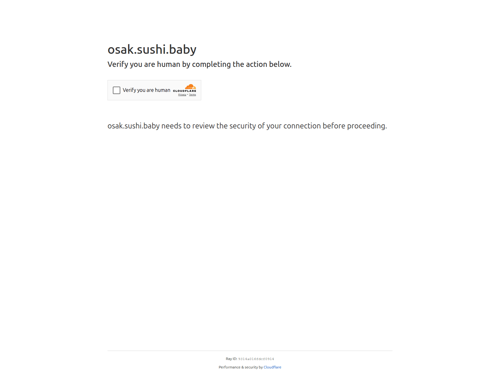 Screenshot of osak.sushi.baby