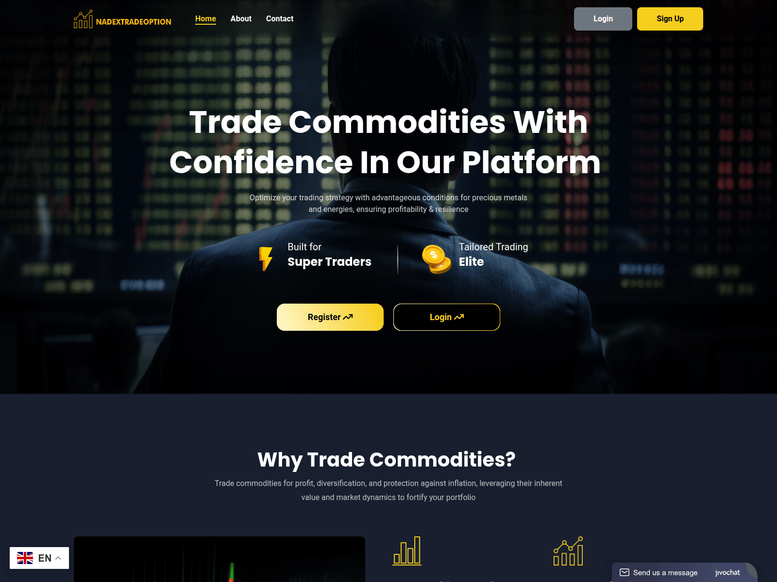 Screenshot of c.bitprowavesignals.live