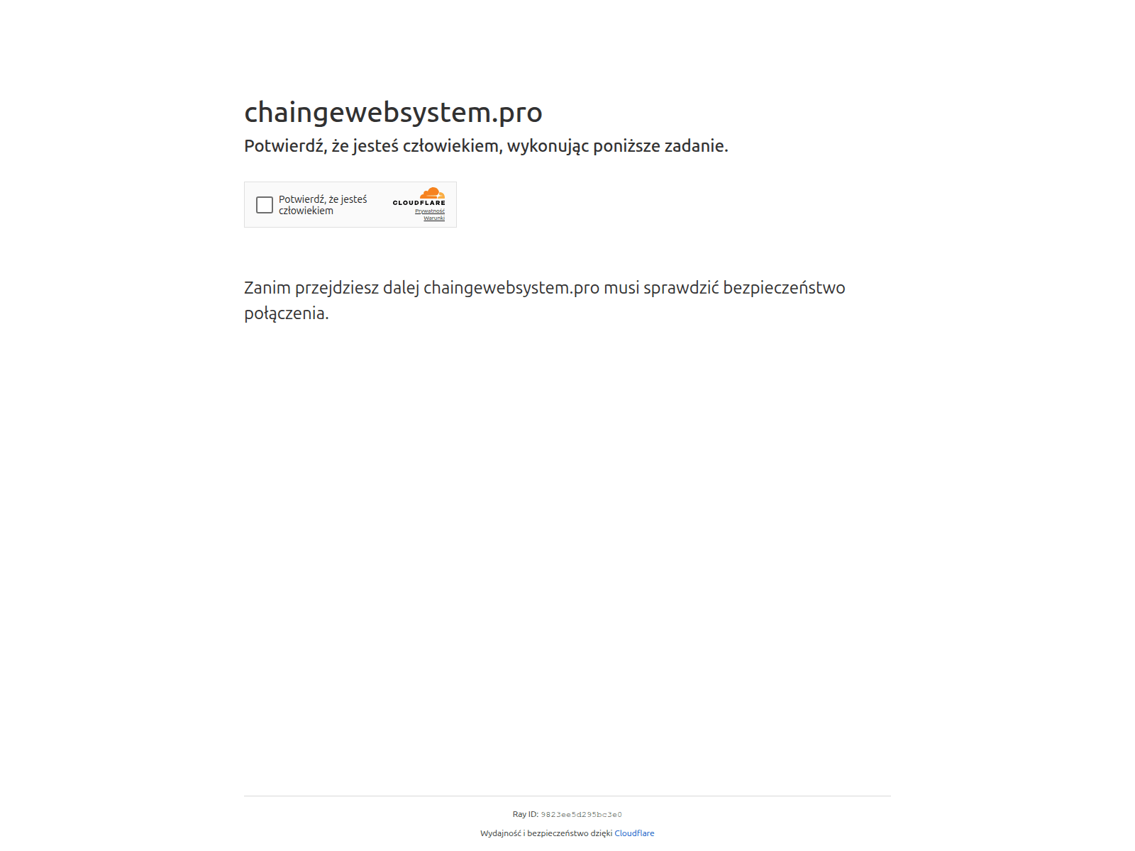 Screenshot of chaingewebsystem.pro