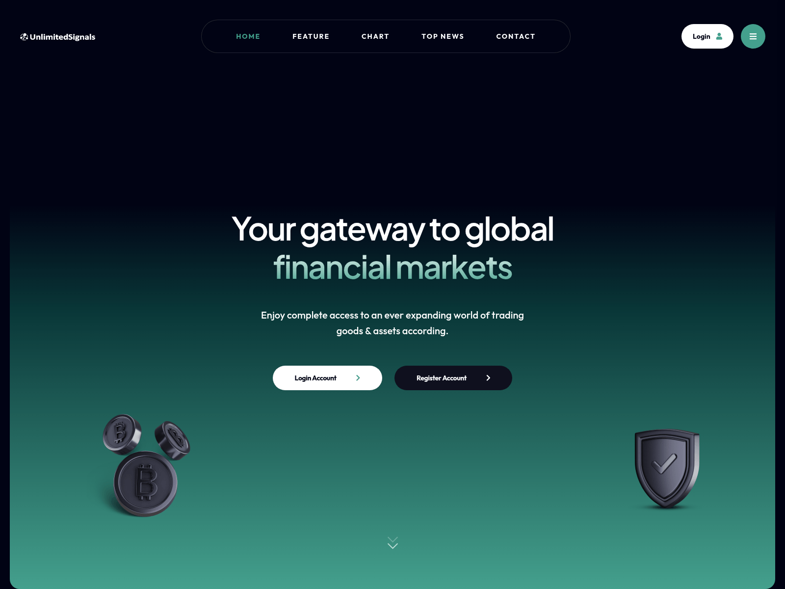 Screenshot of greenzonefxsignals.click