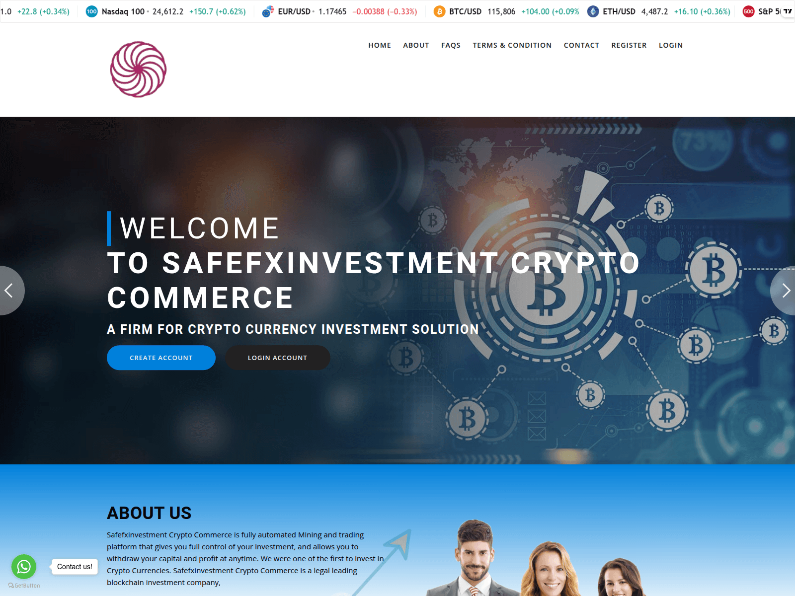 Screenshot of lubusinessinvestment.live