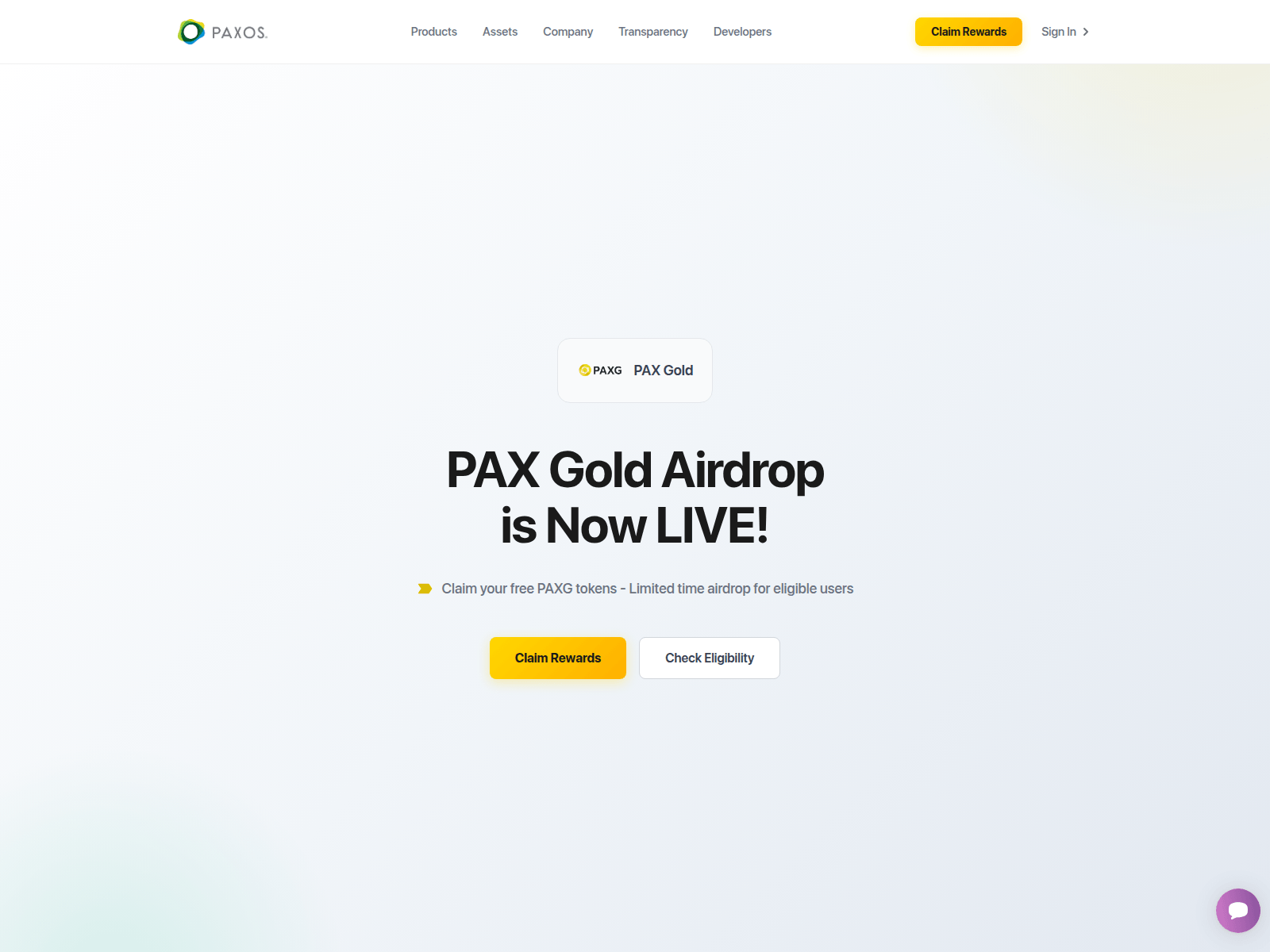 Screenshot of get-paxos.net