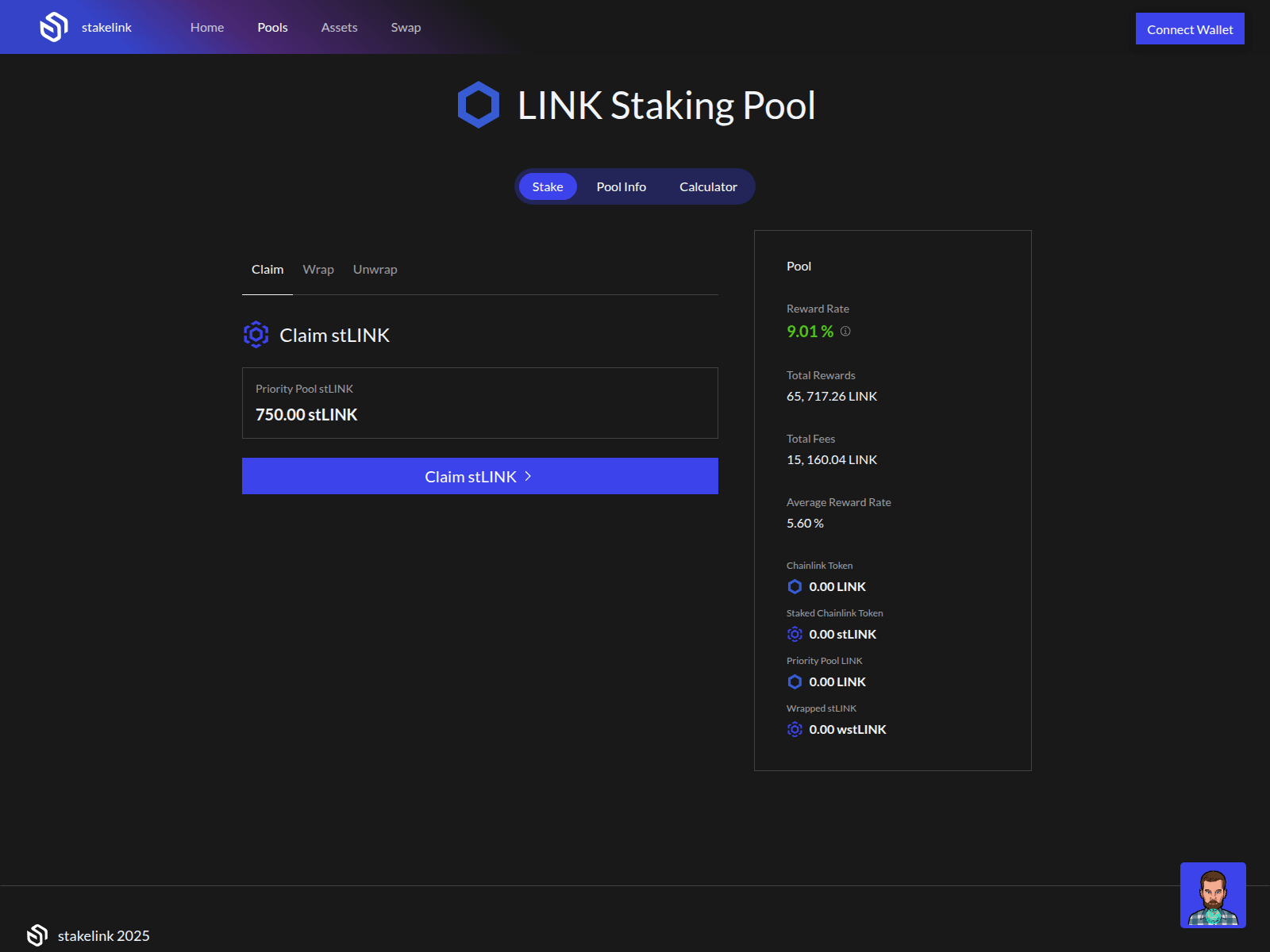 Screenshot of stlink.world