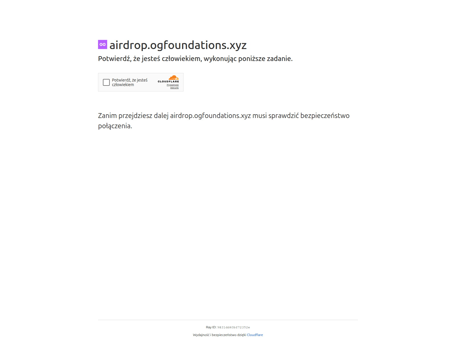 Screenshot of airdrop.ogfoundations.xyz