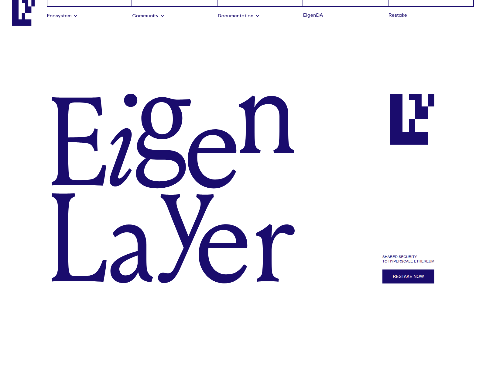 Screenshot of eigenlayer-2z7.pages.dev