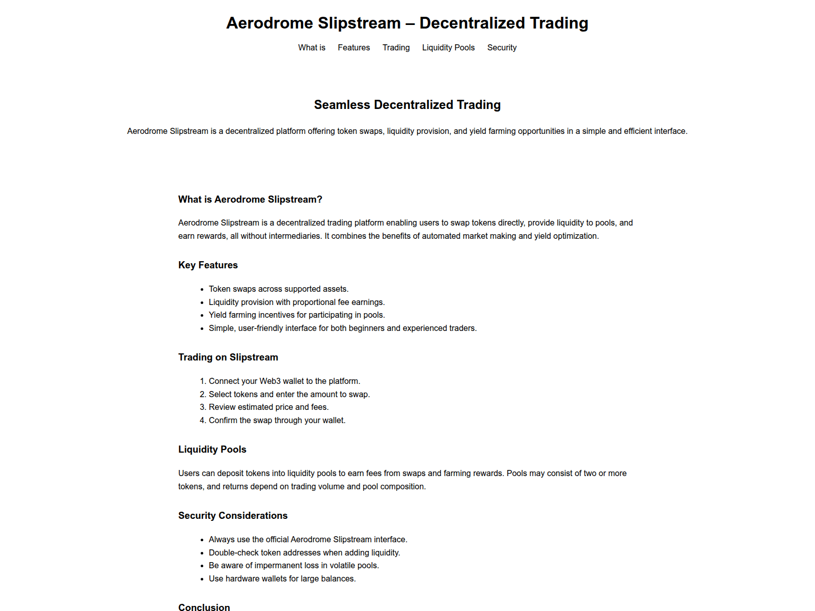 Screenshot of aerodrome--slipstream.pages.dev