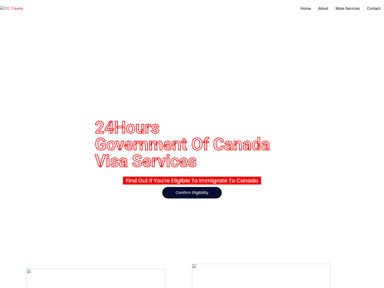 Screenshot of 24hoursgcvisaservices.com
