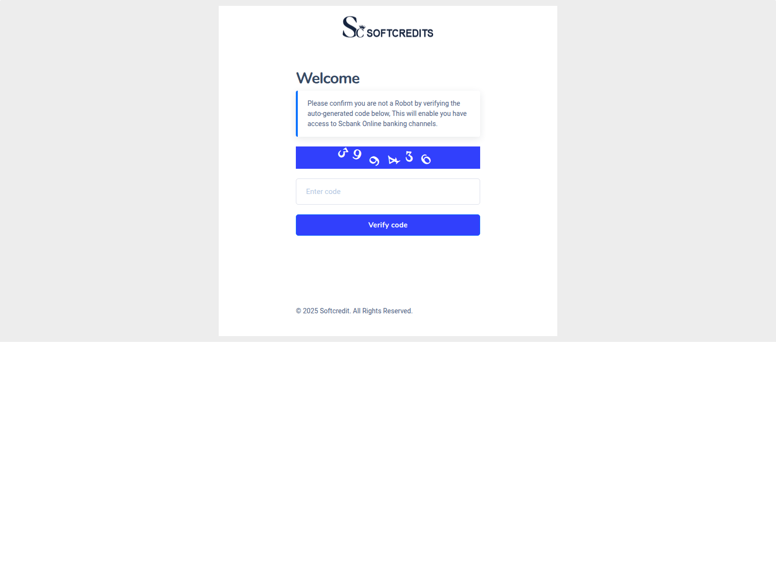 Screenshot of account.softcredit.org