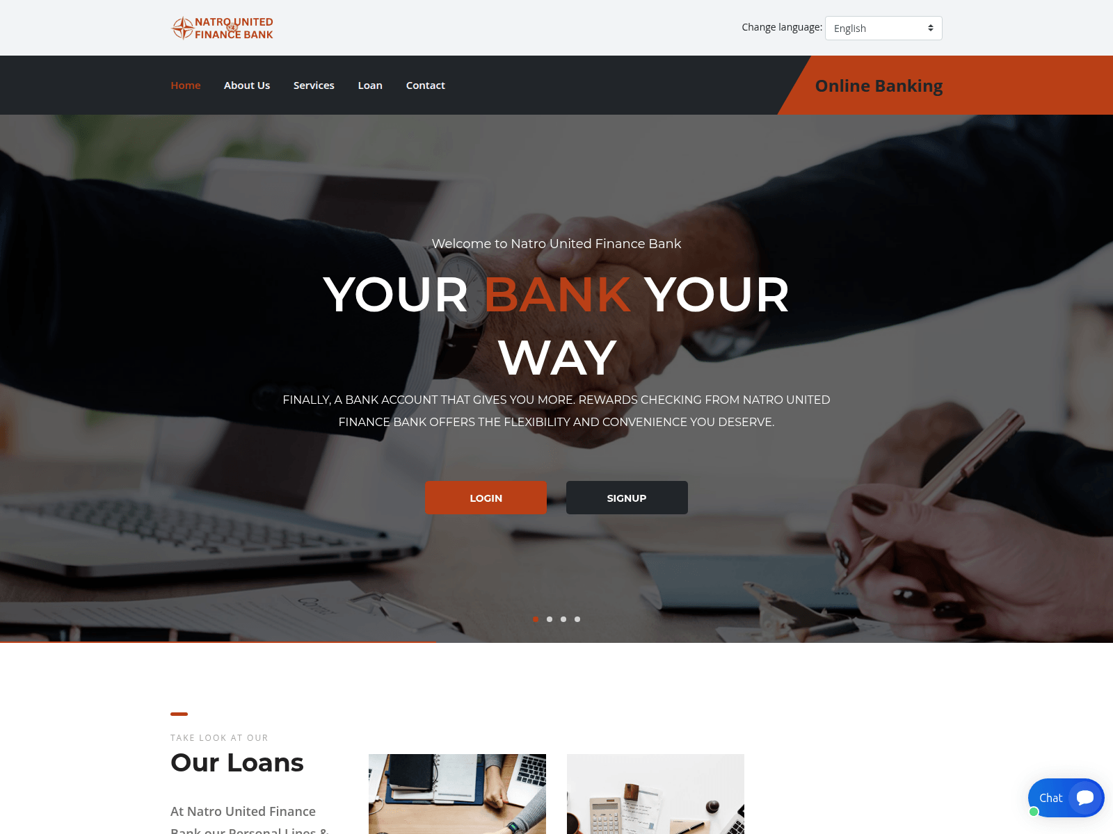 Screenshot of nufbk.com