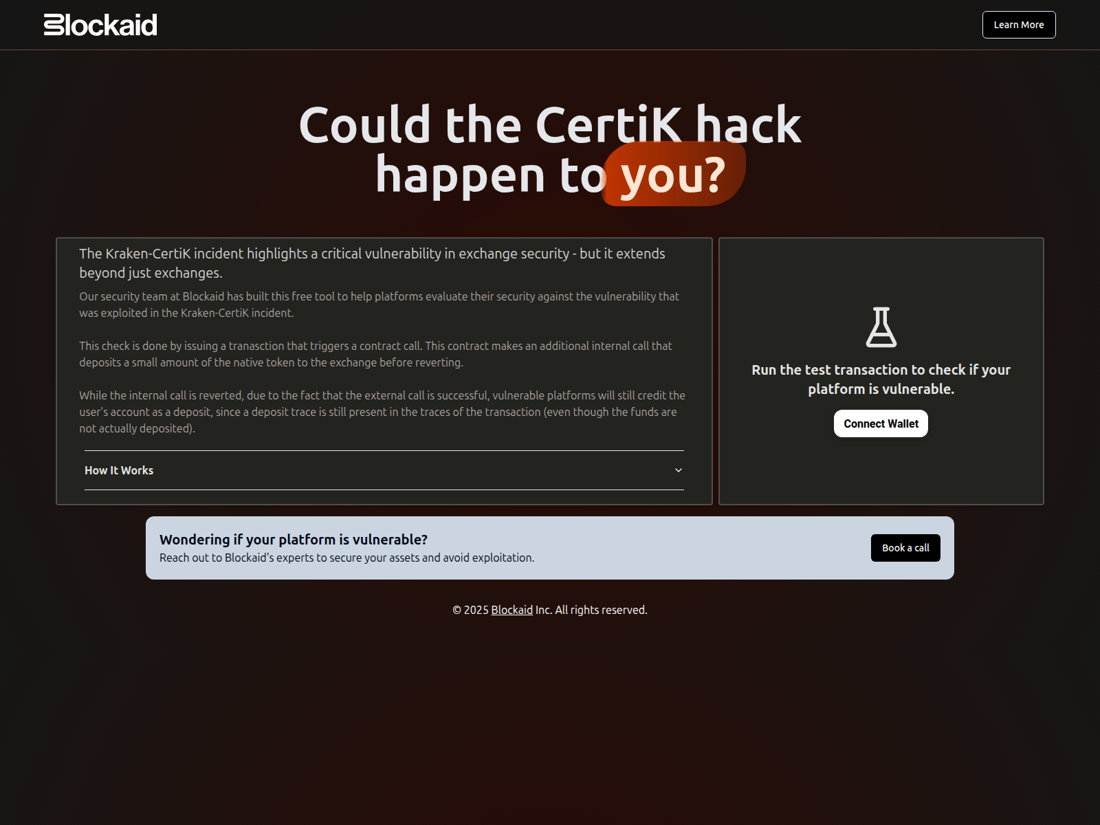 Screenshot of certik-checker.pages.dev