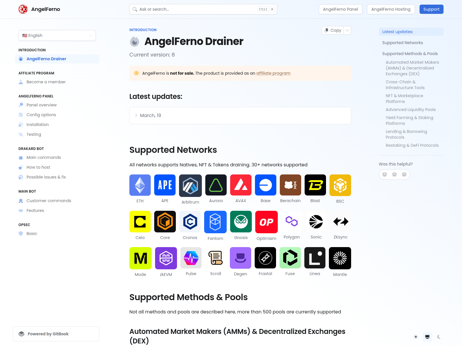 Screenshot of angelferno.gitbook.io
